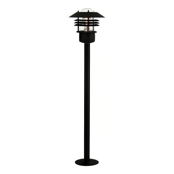 Nordlux - Candeeiro exterior VEJERS 1xE27/60W/230V IP54 preto