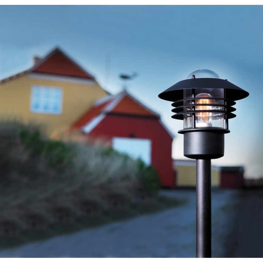 Nordlux - Candeeiro exterior VEJERS 1xE27/60W/230V IP54 preto
