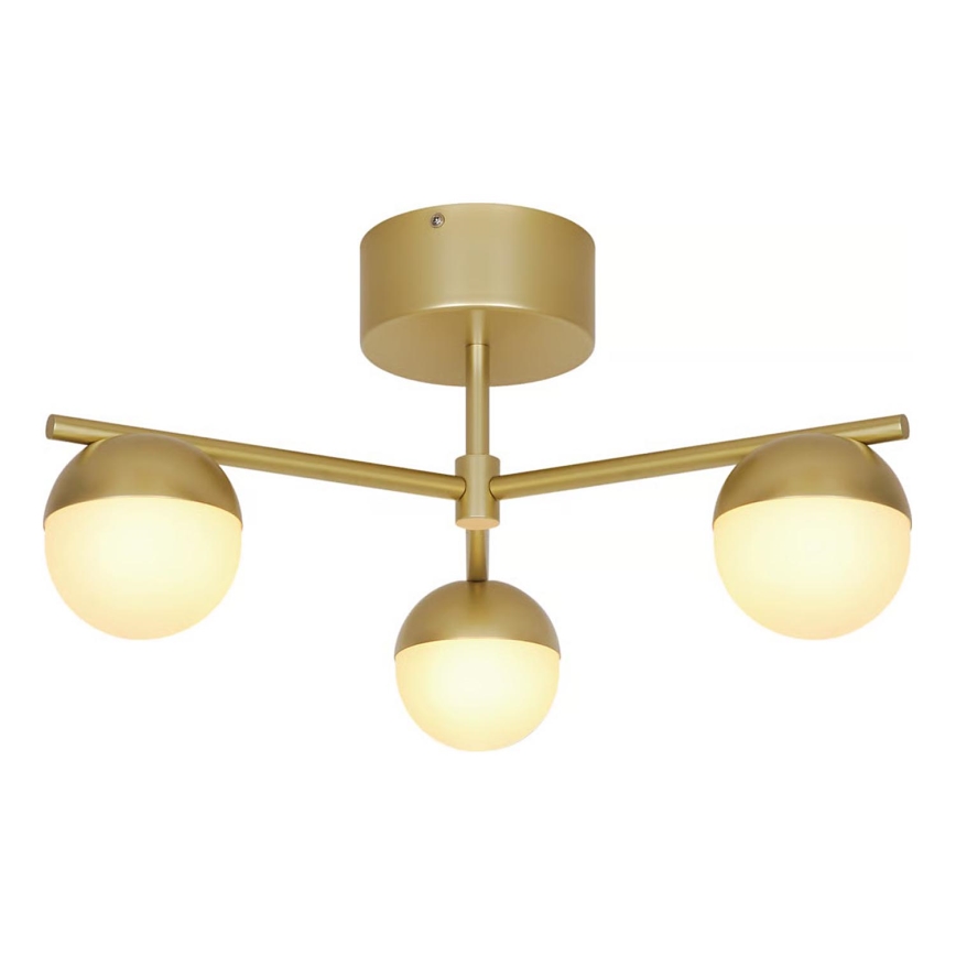 Nordlux - Candeeiro integrado CONTINA 3xG9/5W/230V latão