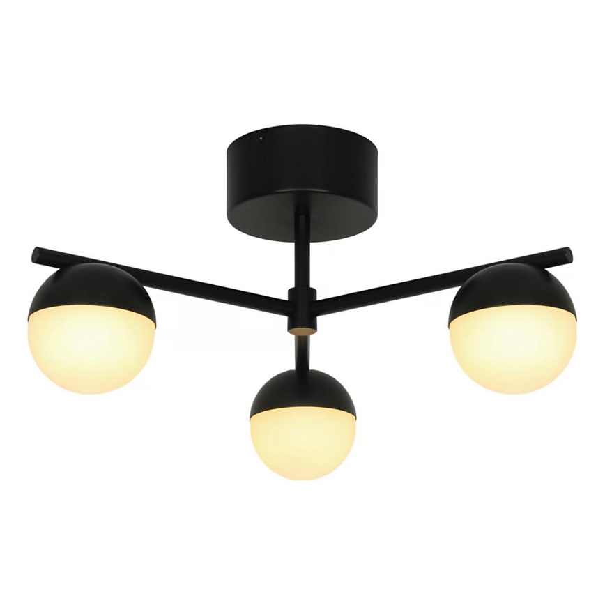Nordlux - Candeeiro integrado CONTINA 3xG9/5W/230V preto