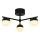 Nordlux - Candeeiro integrado CONTINA 3xG9/5W/230V preto