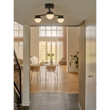 Nordlux - Candeeiro integrado CONTINA 3xG9/5W/230V preto