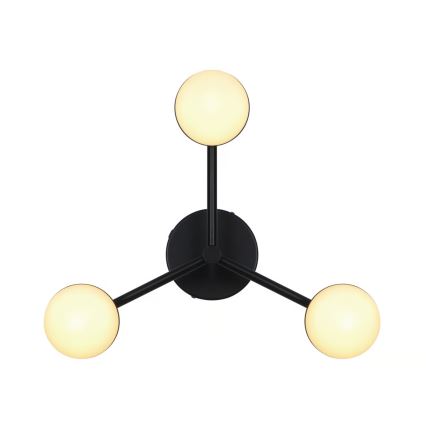 Nordlux - Candeeiro integrado CONTINA 3xG9/5W/230V preto