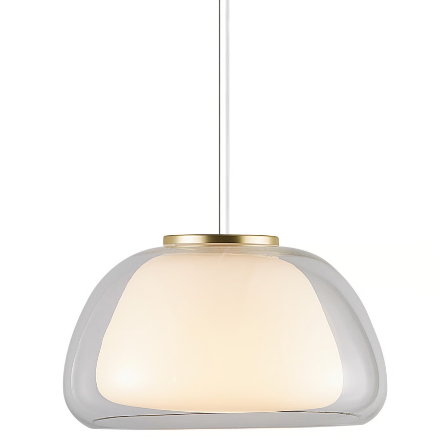 Nordlux - Candeeiro pendente em cabo JELLY 1xE27/40W/230V branco/transparente