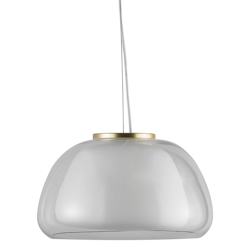 Nordlux - Candeeiro pendente em cabo JELLY 1xE27/40W/230V branco/transparente