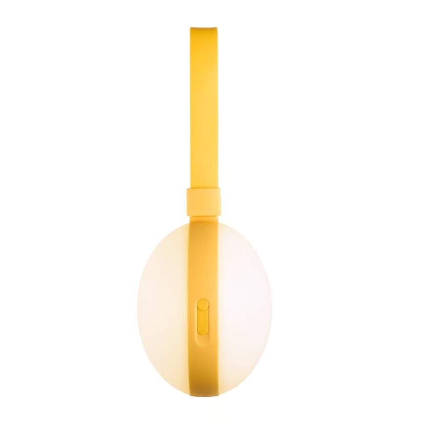Nordlux - Candeeiro portátil recarregável LED LED/1W/3,7V IP54 amarelo