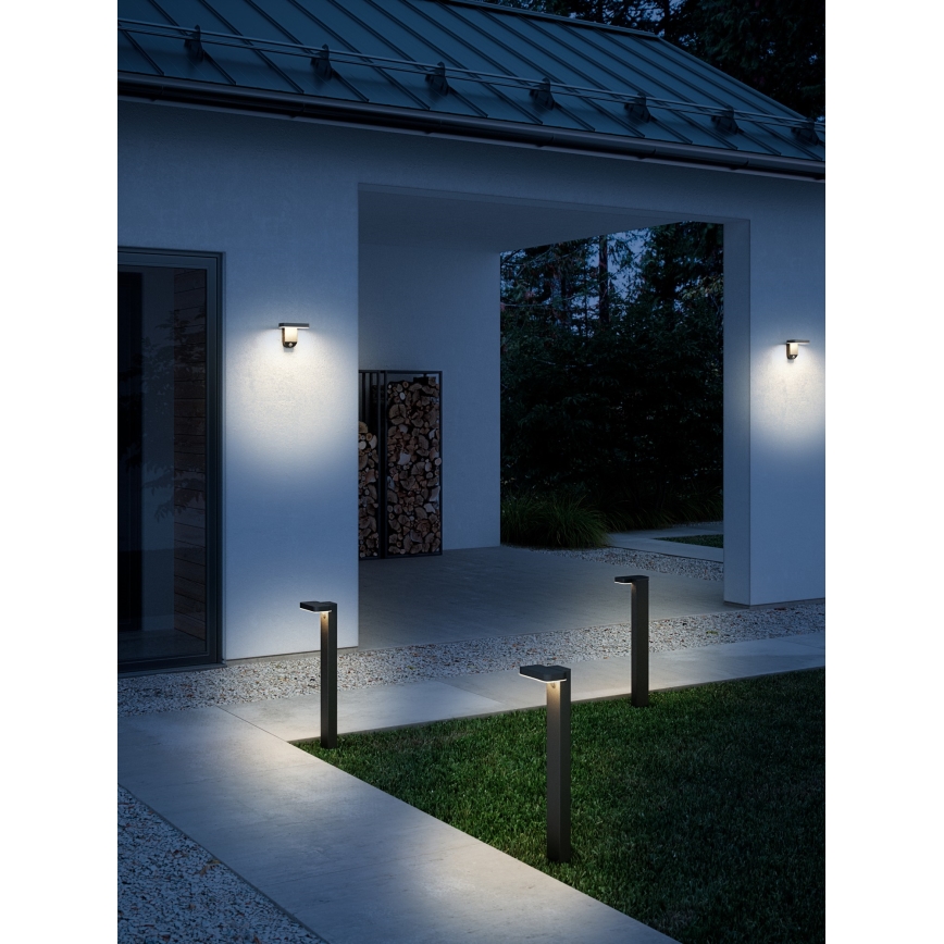Nordlux - Candeeiro solar LED com sensor RICA LED/5W/3,7V IP44
