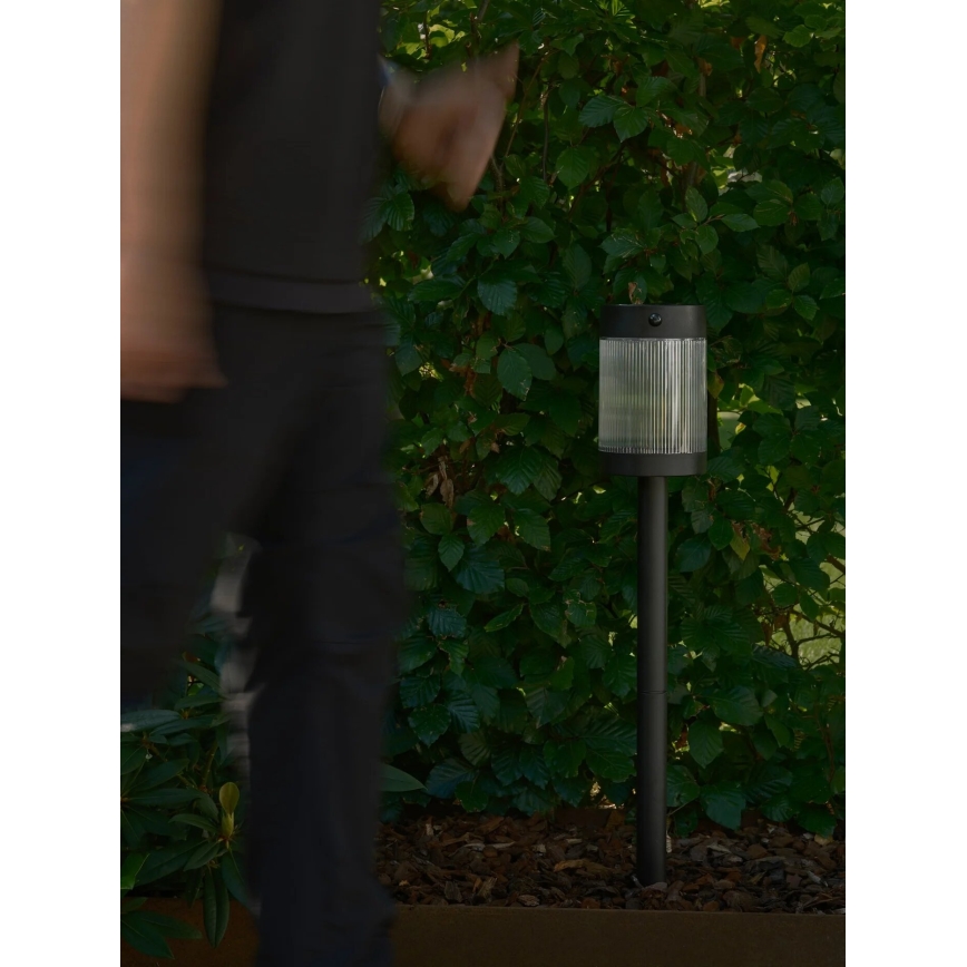 Nordlux - Candeeiro solar LED COUPAR LED/3,2W/5V 3000K IP44 preto