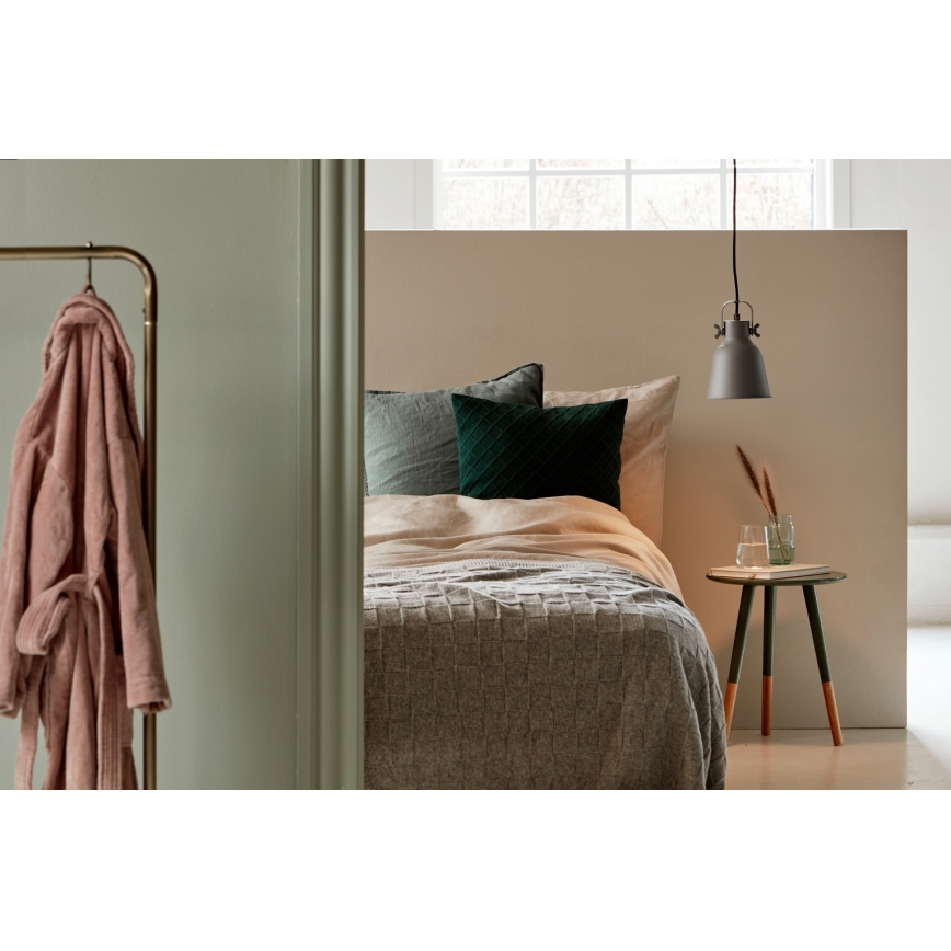 Nordlux - Candeeiro suspenso ADRIAN 1xE27/25W/230V diâmetro 16 cm cinzento