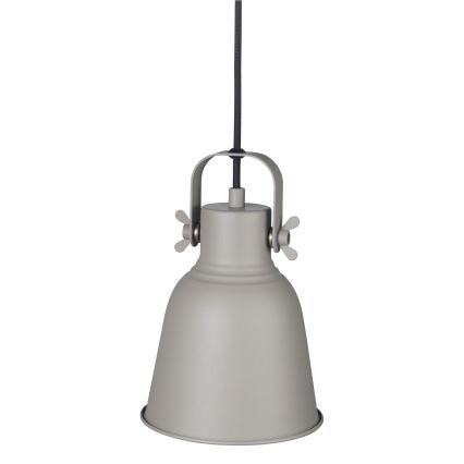 Nordlux - Candeeiro suspenso ADRIAN 1xE27/25W/230V diâmetro 16 cm cinzento