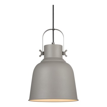 Nordlux - Candeeiro suspenso ADRIAN 1xE27/25W/230V diâmetro 25 cm cinzento