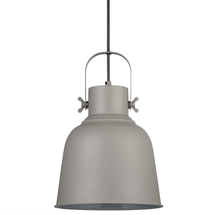 Nordlux - Candeeiro suspenso ADRIAN 1xE27/25W/230V diâmetro 25 cm cinzento