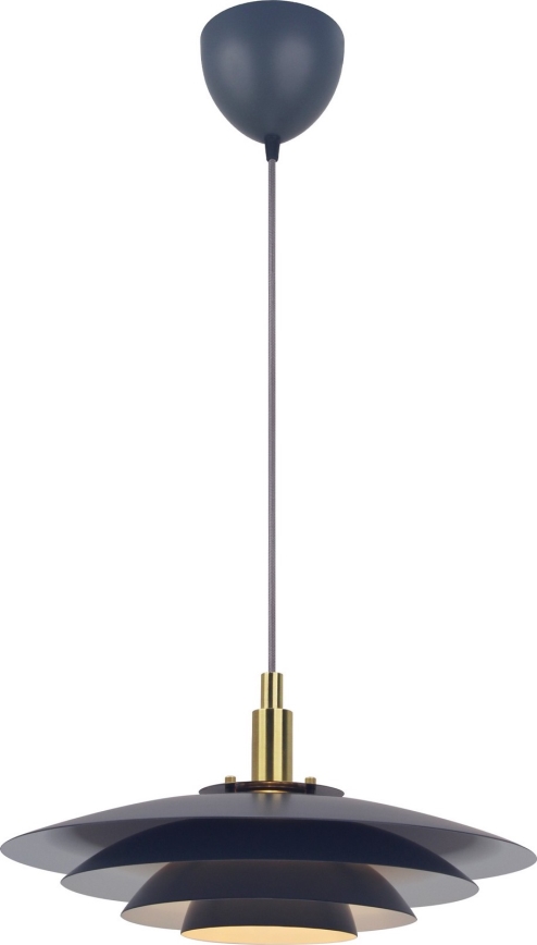 Nordlux - Candeeiro suspenso BRETAGNE 1xG9/25W/230V antracite