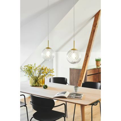 Nordlux - Candeeiro suspenso com cabo CHISELL 1xE27/40W/230V