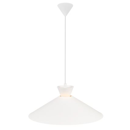 Nordlux - Candeeiro suspenso DIAL 1xE27/40W/230V diâmetro 45 cm branco