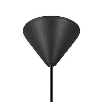 Nordlux - Candeeiro suspenso DIAL 1xE27/40W/230V diâmetro 25 cm preto