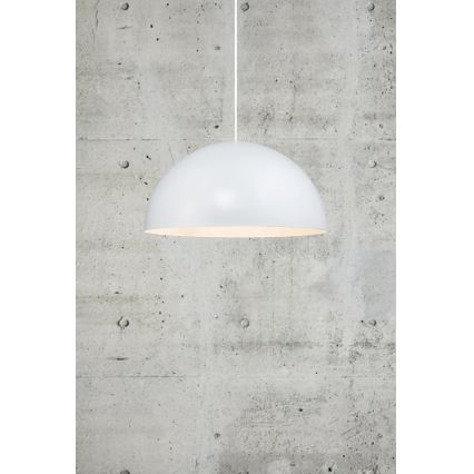 Nordlux - Candeeiro suspenso ELLEN 1xE27/40W/230V branco