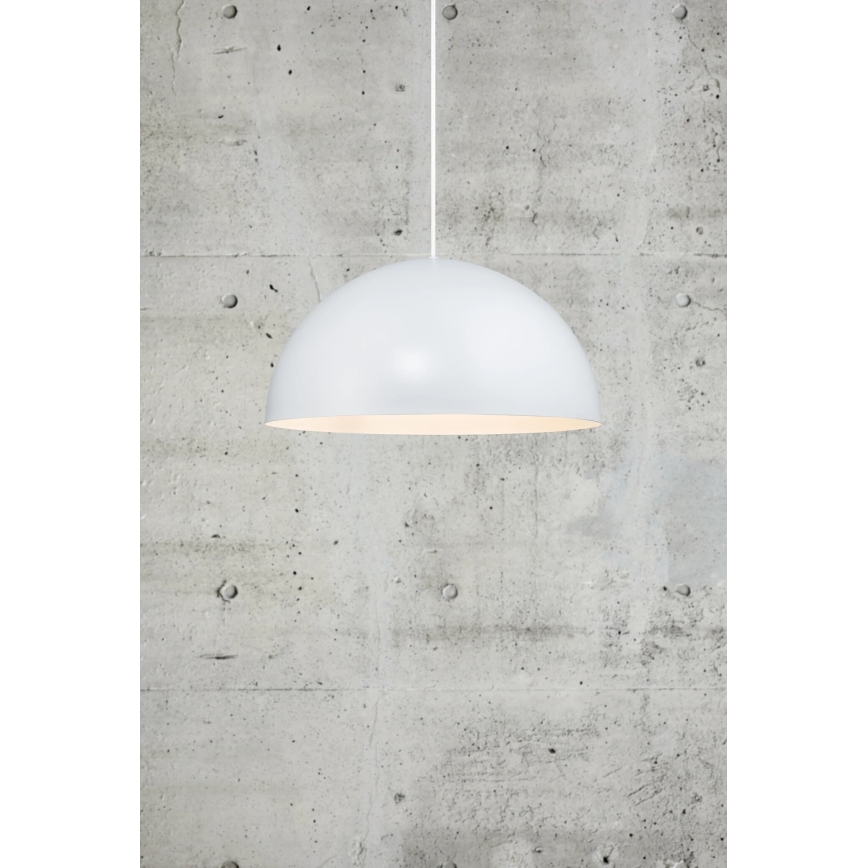Nordlux - Candeeiro suspenso ELLEN 1xE27/40W/230V branco
