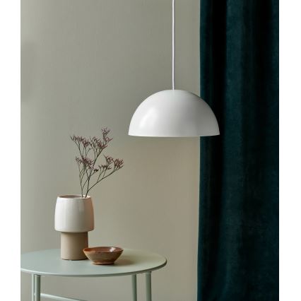 Nordlux - Candeeiro suspenso ELLEN 1xE27/40W/230V branco