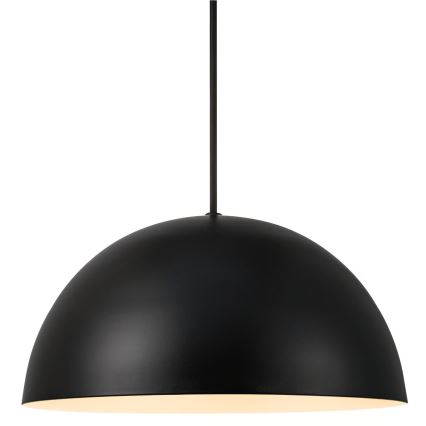 Nordlux - Candeeiro suspenso ELLEN 1xE27/40W/230V preto
