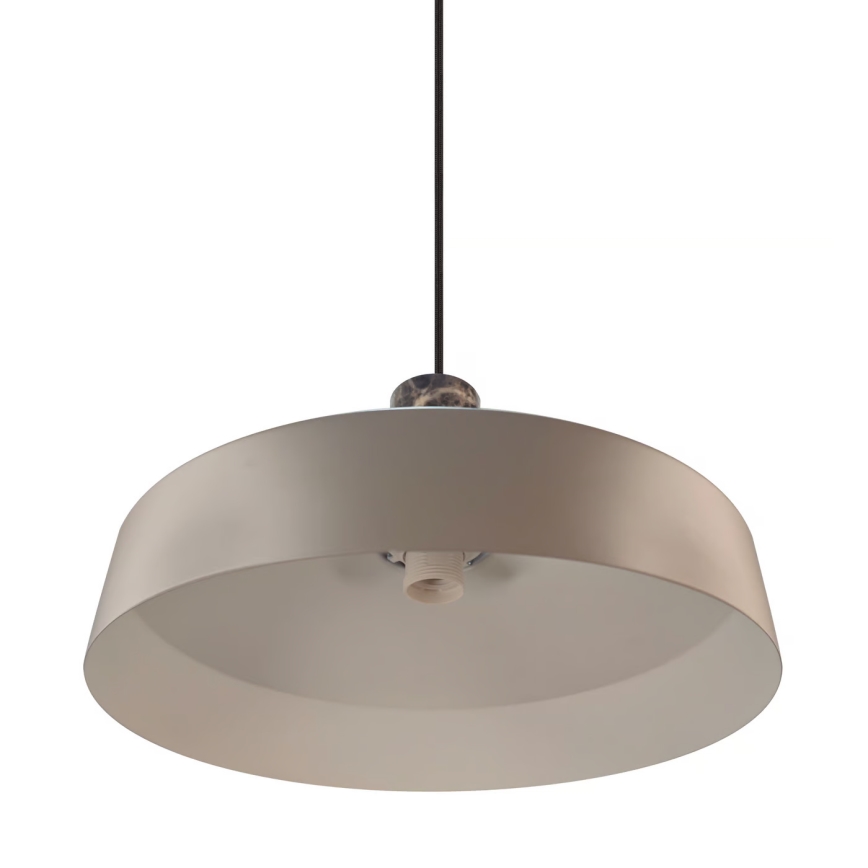 Nordlux - Candeeiro suspenso ELVAS 1xE27/60W/230V diâmetro 37,5 cm castanho