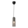 Nordlux - Candeeiro suspenso em cabo MIELLA 1xE27/25W/230V, fumê