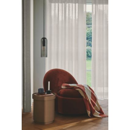 Nordlux - Candeeiro suspenso em cabo MIELLA 1xE27/25W/230V, fumê