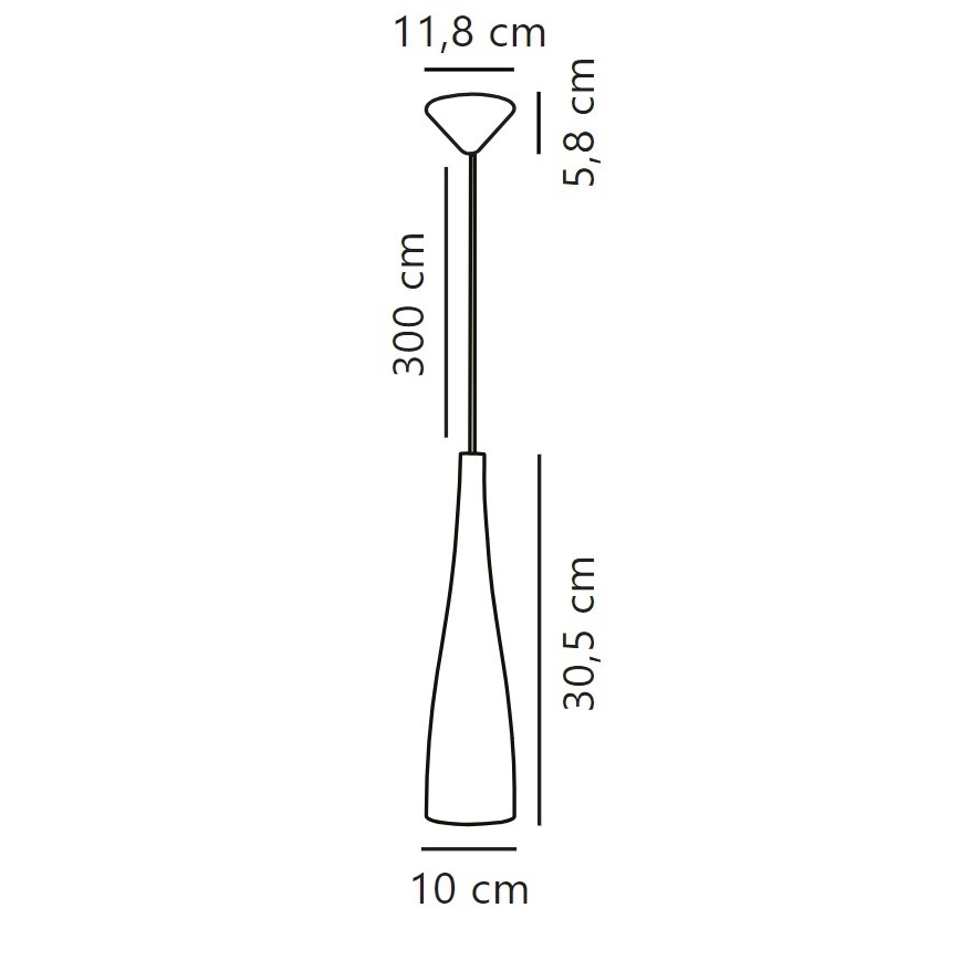 Nordlux - Candeeiro suspenso EMBLA 1xE27/40W/230V preto