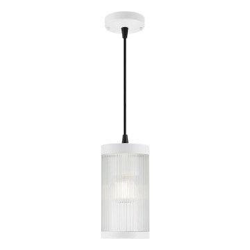 Nordlux - Candeeiro suspenso exterior COUPAR 1xE27/25W/230V IP33 branco