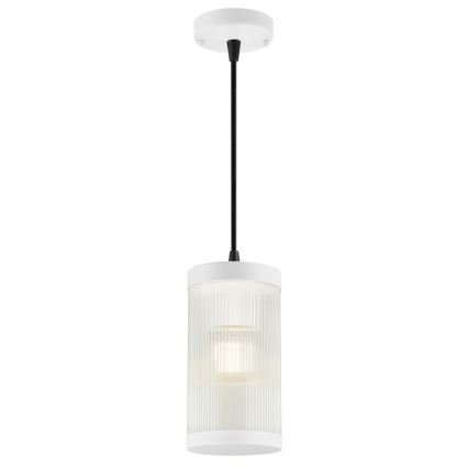 Nordlux - Candeeiro suspenso exterior COUPAR 1xE27/25W/230V IP33 branco