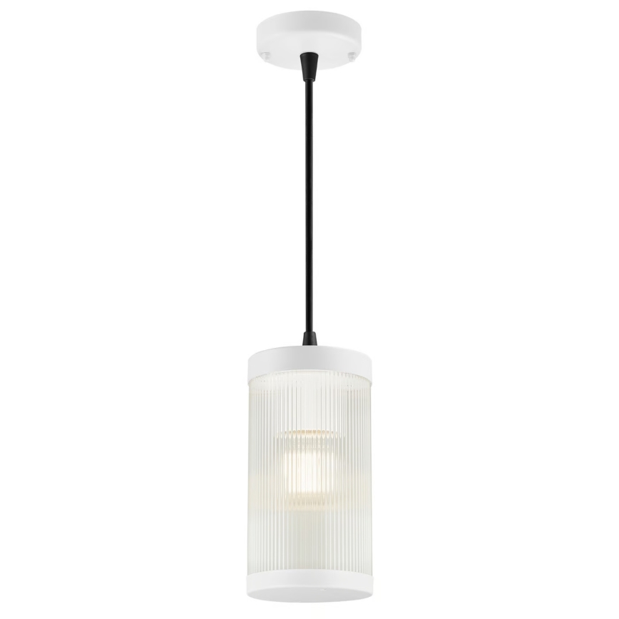 Nordlux - Candeeiro suspenso exterior COUPAR 1xE27/25W/230V IP33 branco