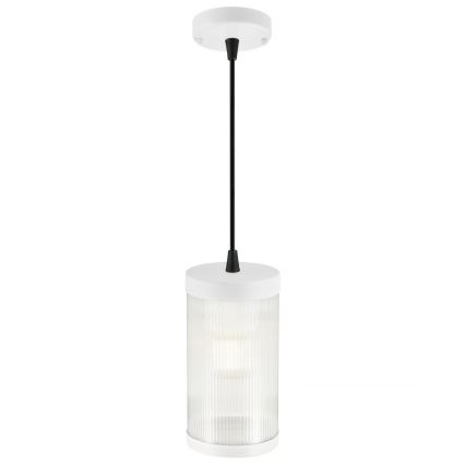 Nordlux - Candeeiro suspenso exterior COUPAR 1xE27/25W/230V IP33 branco
