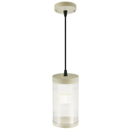 Nordlux - Candeeiro suspenso exterior COUPAR 1xE27/25W/230V IP33 creme