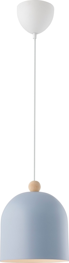 Nordlux - Candeeiro suspenso GASTON 1xE27/40W/230V azul/branco