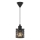 Nordlux - Candeeiro suspenso HOLLYWOOD 1xE27/60W/230V fumado