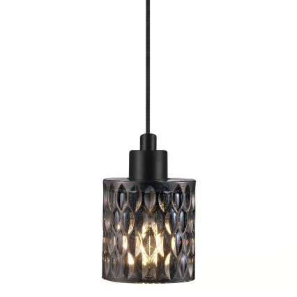 Nordlux - Candeeiro suspenso HOLLYWOOD 1xE27/60W/230V fumado