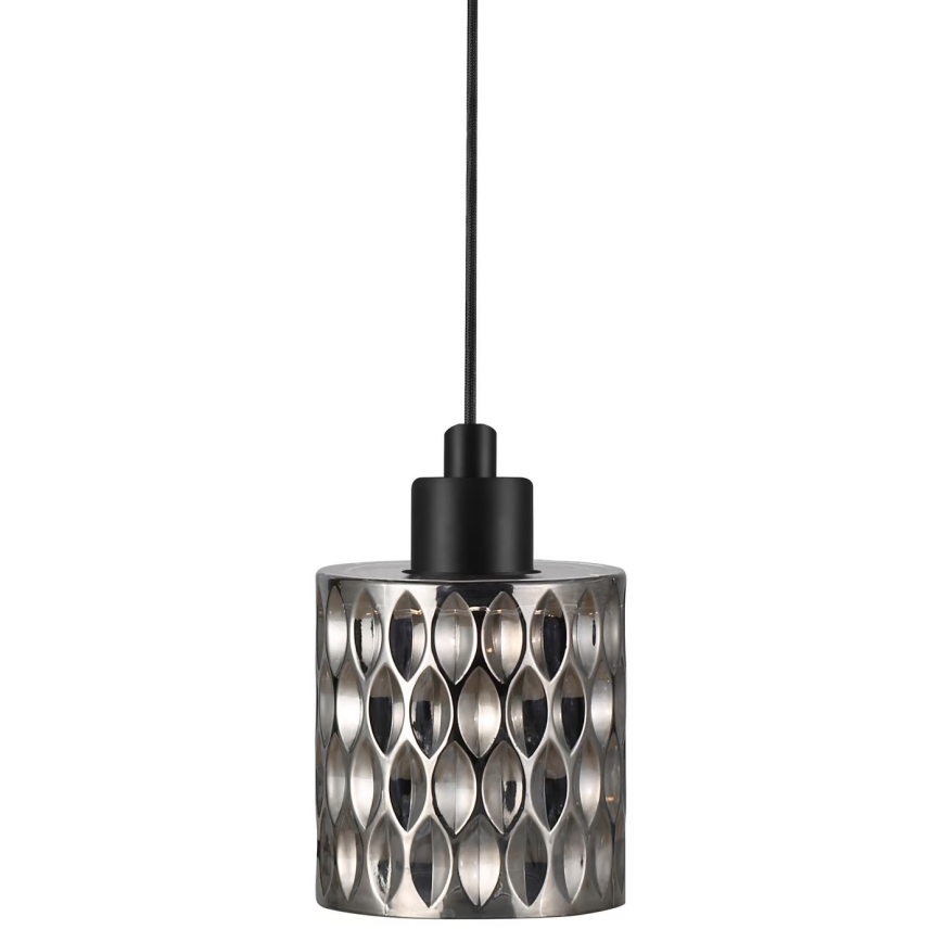 Nordlux - Candeeiro suspenso HOLLYWOOD 1xE27/60W/230V fumado