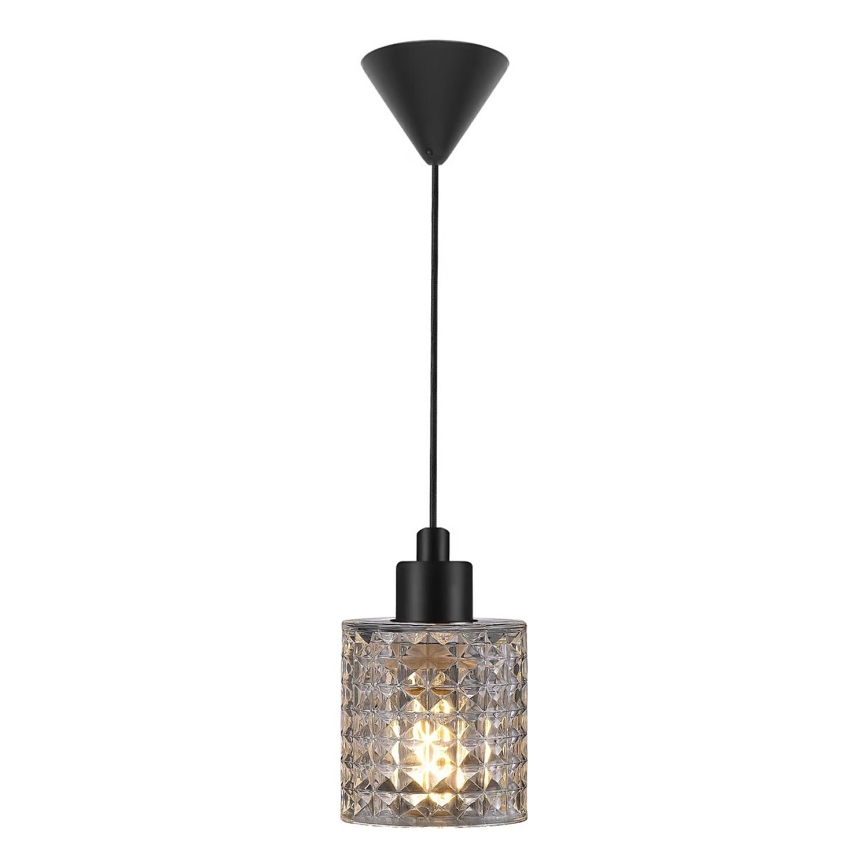 Nordlux - Candeeiro suspenso HOLLYWOOD 1xE27/60W/230V transparente