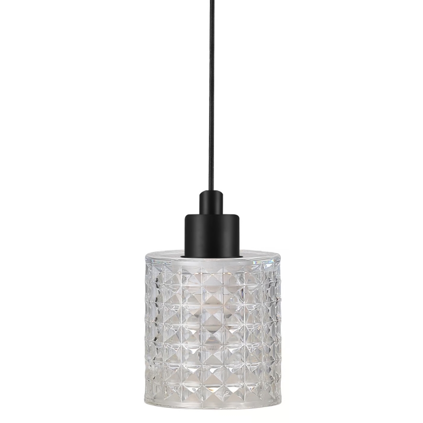 Nordlux - Candeeiro suspenso HOLLYWOOD 1xE27/60W/230V transparente