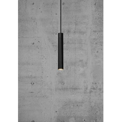 Nordlux - Candeeiro suspenso LED com regulação OMARI LED/4,4W/230V preto