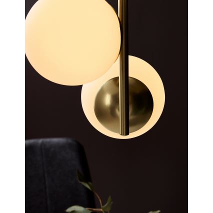 Nordlux - Candeeiro suspenso LILLY 3xE14/40W/230V dourado