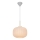 Nordlux - Candeeiro suspenso MILFORD 1xE27/40W/230V diâmetro 30 cm branco