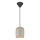 Nordlux - Candeeiro suspenso NOTTI 1xE27/25W/230V cinzento