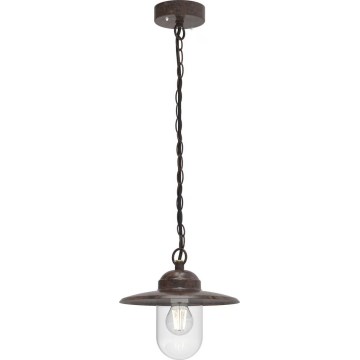 Nordlux - Candeeiro suspenso para exterior LUXEMBOURG 1xE27/60W/230V IP33