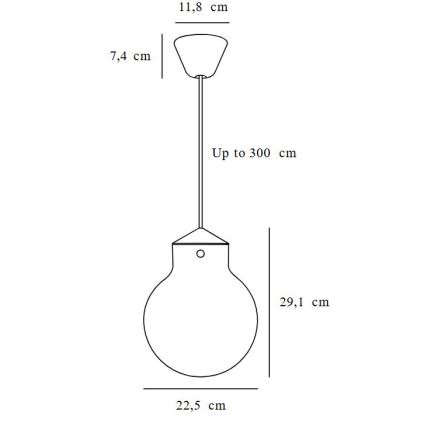 Nordlux - Candeeiro suspenso RAITO 1xE27/25W/230V latão/branco