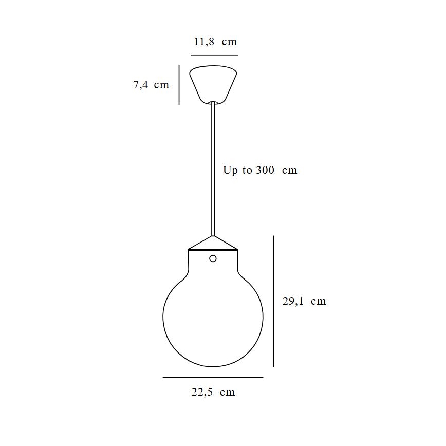 Nordlux - Candeeiro suspenso RAITO 1xE27/25W/230V latão/branco
