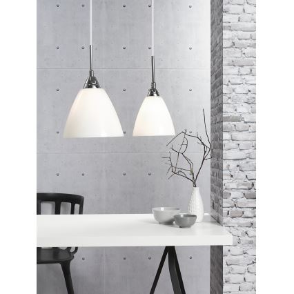 Nordlux - Candeeiro suspenso READ 1xE14/40W/230V cromado brilhante