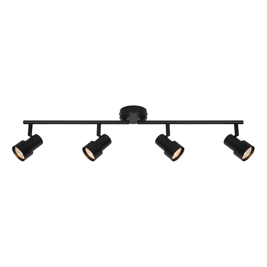 Nordlux - Foco BOSTON 4xGU10/5W/230V preto