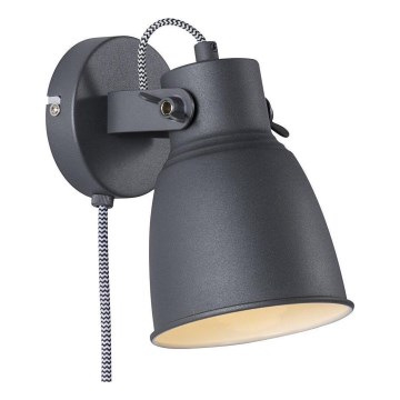 Nordlux - Foco de parede ADRIAN 1xE27/25W/230V antracite