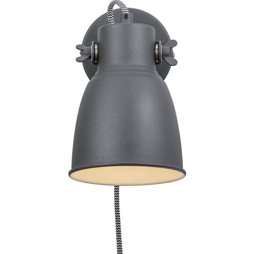 Nordlux - Foco de parede ADRIAN 1xE27/25W/230V antracite